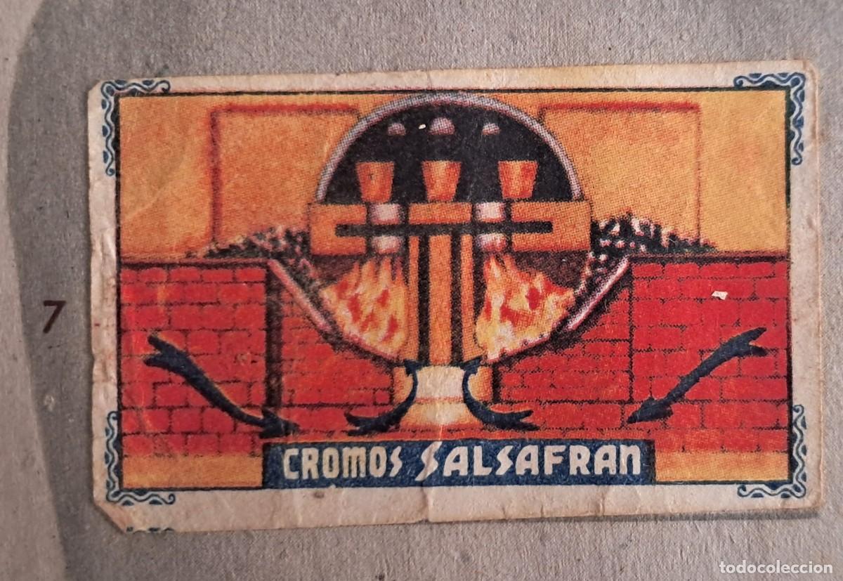 Coleccionismo cromos antiguos: cromo de Salsafr&aacute;n, calidoscopio mundial, serie XII n&ordm; 7