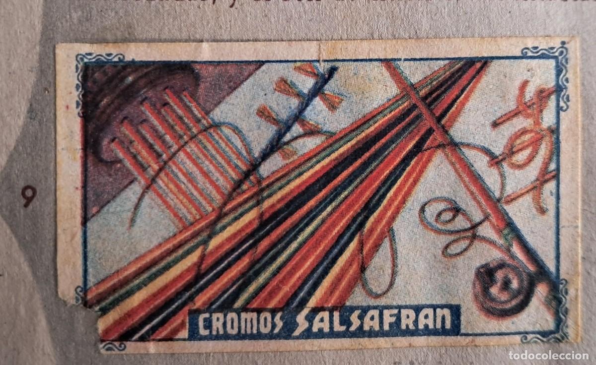 Coleccionismo cromos antiguos: cromo de Salsafr&aacute;n, calidoscopio mundial, serie XII n&ordm; 9