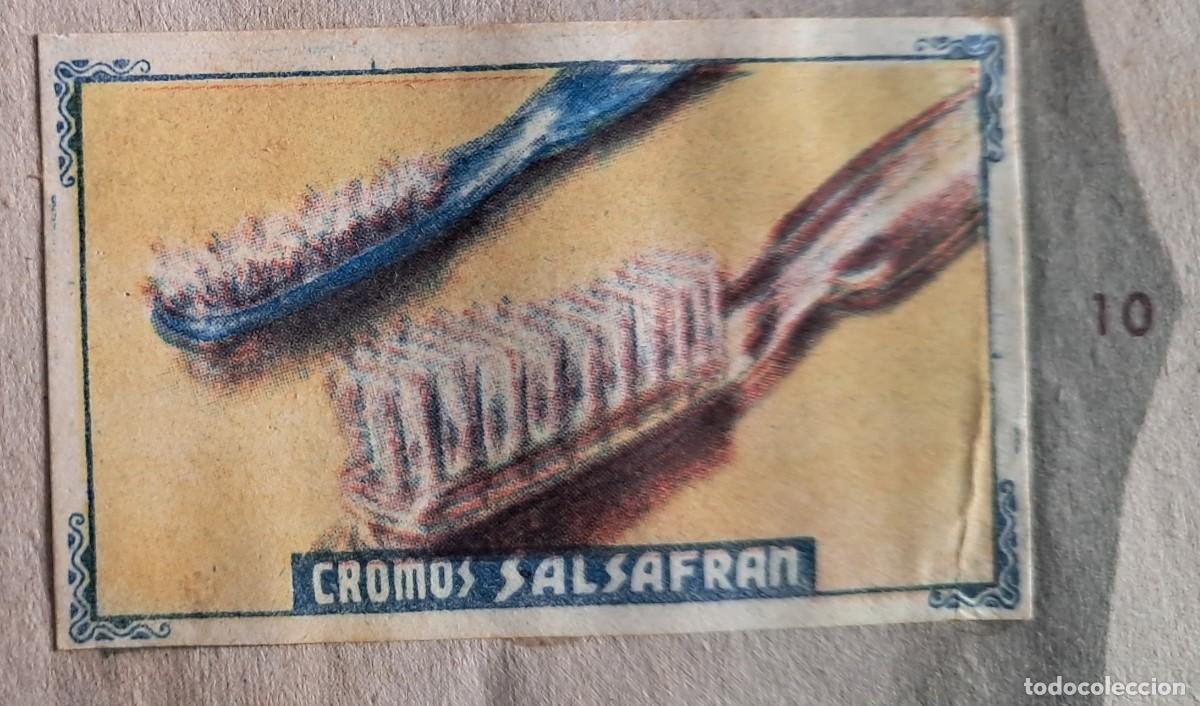 Coleccionismo cromos antiguos: cromo de Salsafr&aacute;n, calidoscopio mundial, serie XII n&ordm; 10