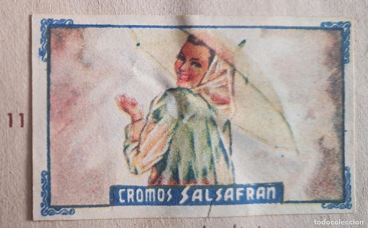 Coleccionismo cromos antiguos: cromo de Salsafr&aacute;n, calidoscopio mundial, serie XII n&ordm; 11