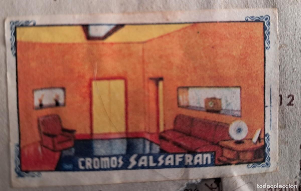 Coleccionismo cromos antiguos: cromo de Salsafr&aacute;n, calidoscopio mundial, serie XII n&ordm; 12