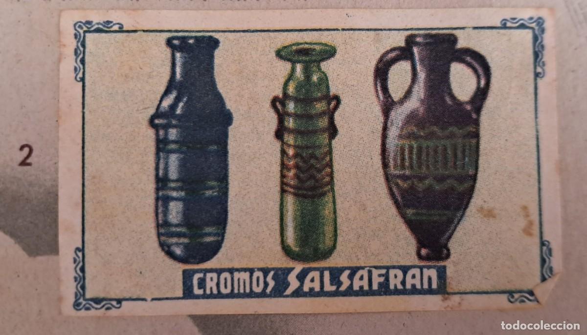 Coleccionismo cromos antiguos: cromo de Salsafr&aacute;n, calidoscopio mundial, serie XII n&ordm; 2