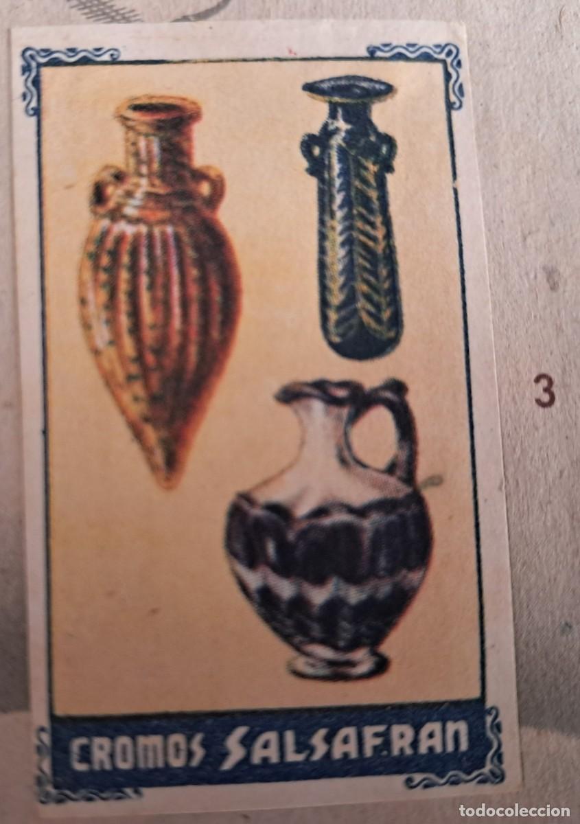 Coleccionismo cromos antiguos: cromo de Salsafr&aacute;n, calidoscopio mundial, serie XII n&ordm; 3