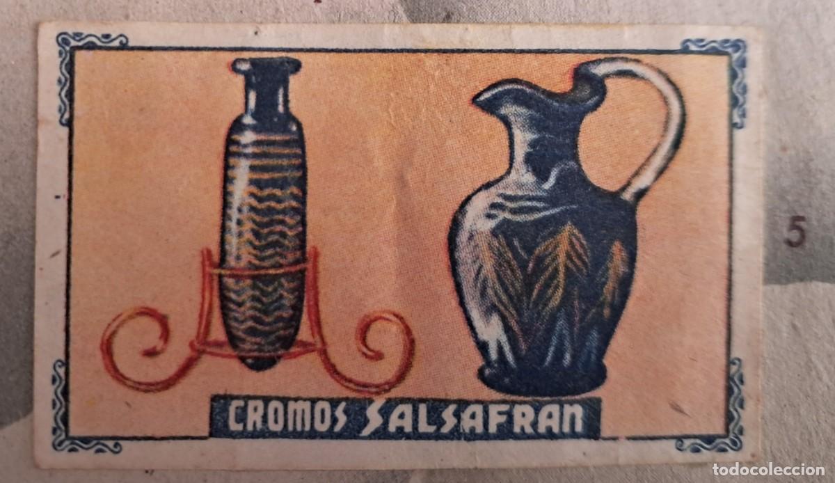 Coleccionismo cromos antiguos: cromo de Salsafr&aacute;n, calidoscopio mundial, serie XII n&ordm; 5