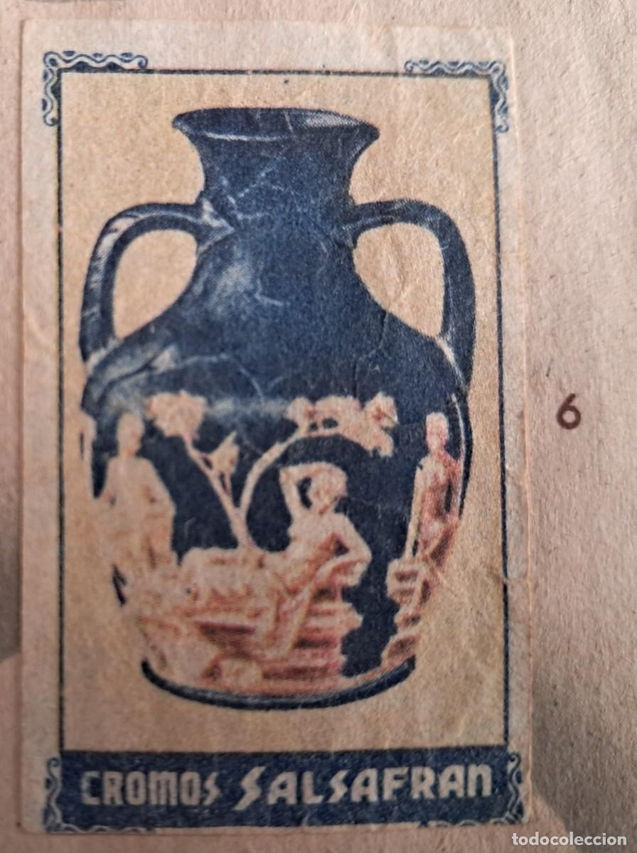 Coleccionismo cromos antiguos: cromo de Salsafr&aacute;n, calidoscopio mundial, serie XII n&ordm; 6