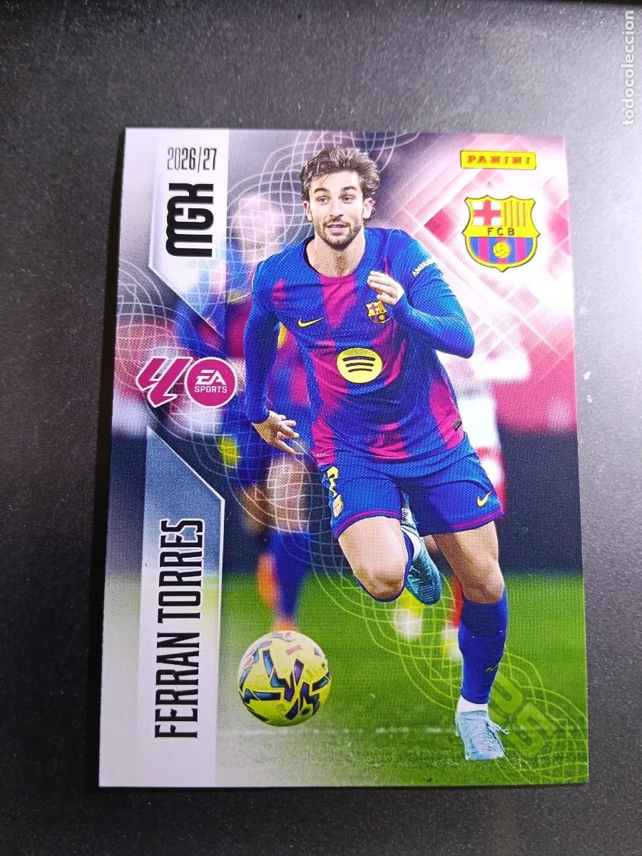 Collezionismo Figurine antiche: MEGACRACKS FERRAN TORRES 90 BARCELONA CROMO LIGA 2026 2027 26 27 MGK PANINI