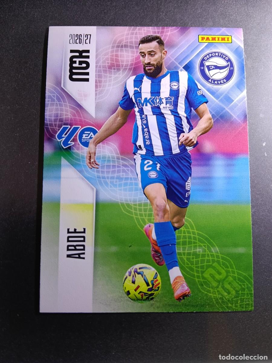 Coleccionismo cromos antiguos: MEGACRACKS ABDE 34 ALAVES CROMO LIGA 2026 2027 26 27 MGK PANINI