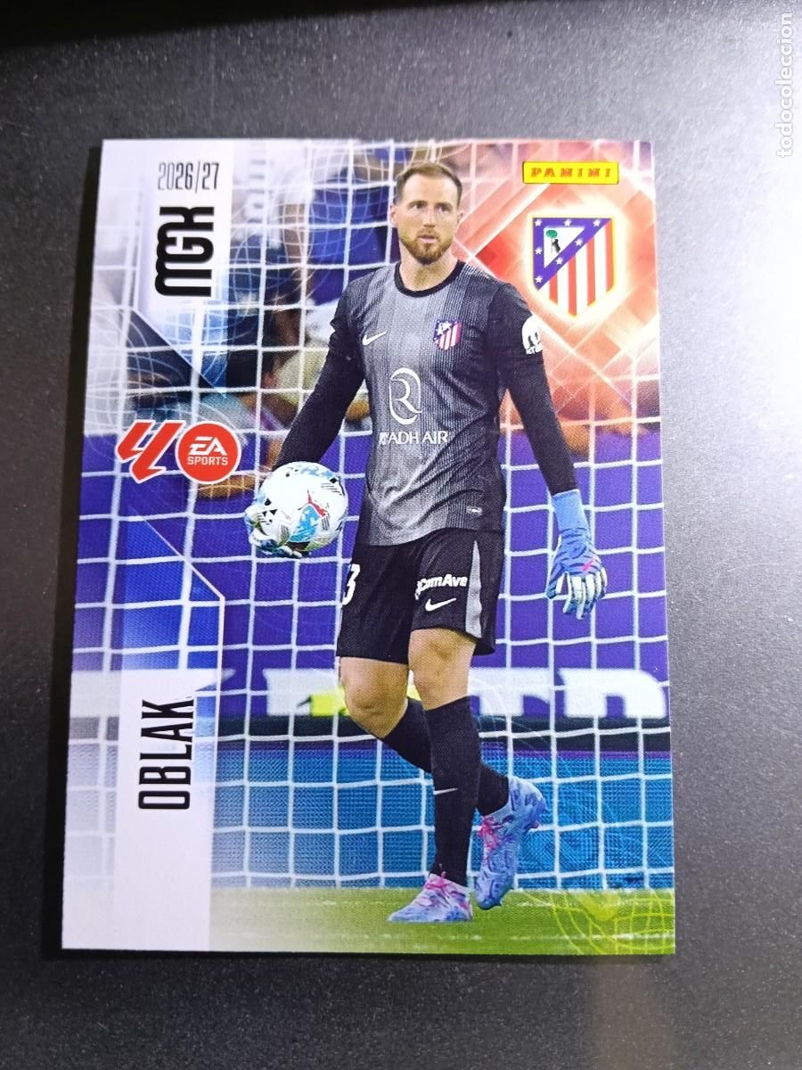 Collezionismo Figurine antiche: MEGACRACKS OBLAK 56 ATL&Eacute;TICO DE MADRID CROMO LIGA 2026 2027 26 27 MGK PANINI