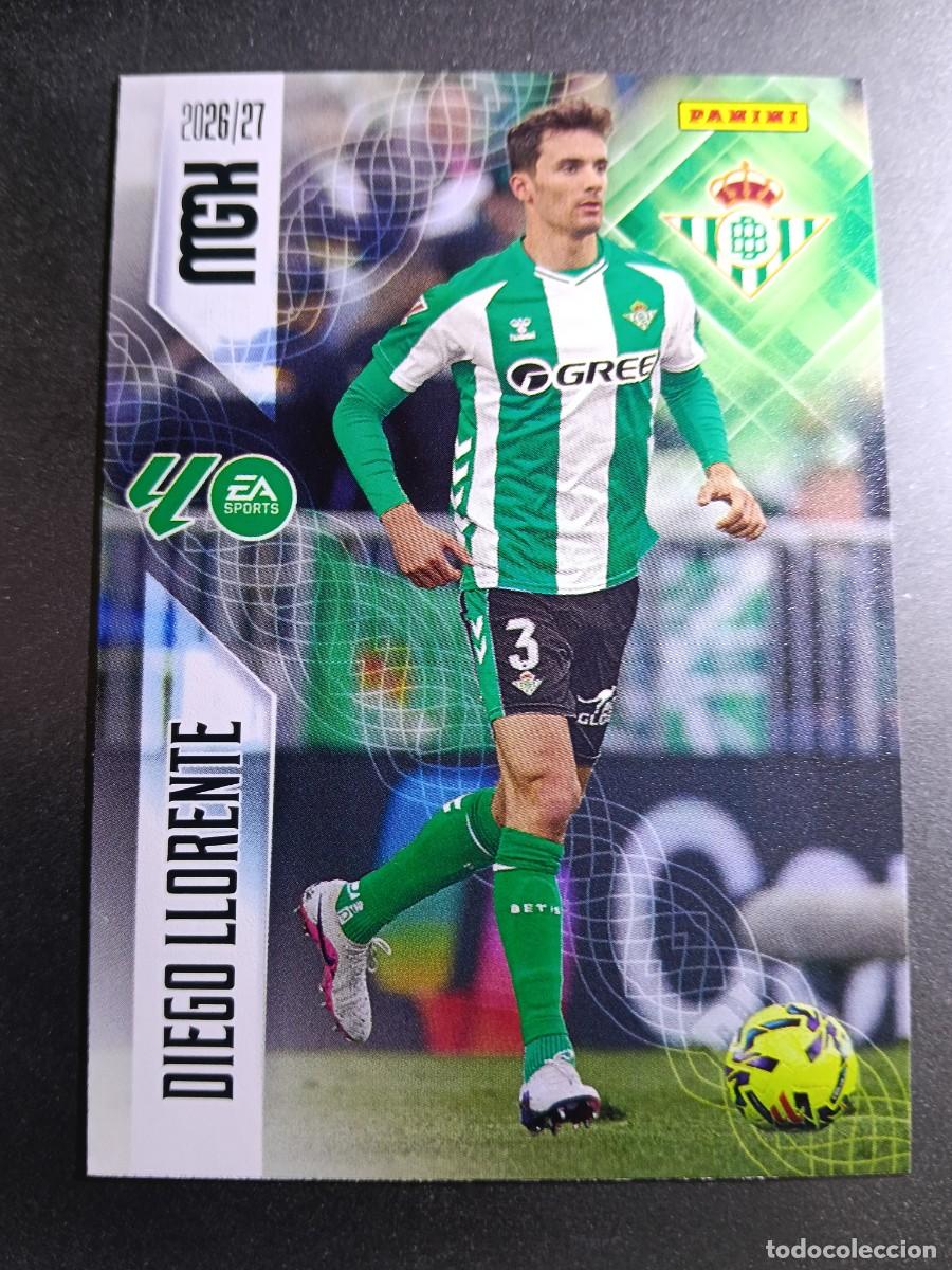 Coleccionismo cromos antiguos: MEGACRACKS DIEGO LLORENTE 96 BETIS CROMO LIGA 2026 2027 26 27 MGK PANINI