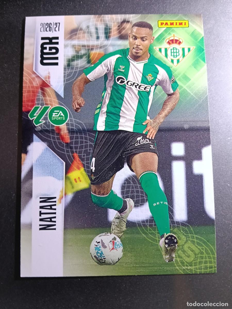 Coleccionismo cromos antiguos: MEGACRACKS NATAN 97 BETIS CROMO LIGA 2026 2027 26 27 MGK PANINI