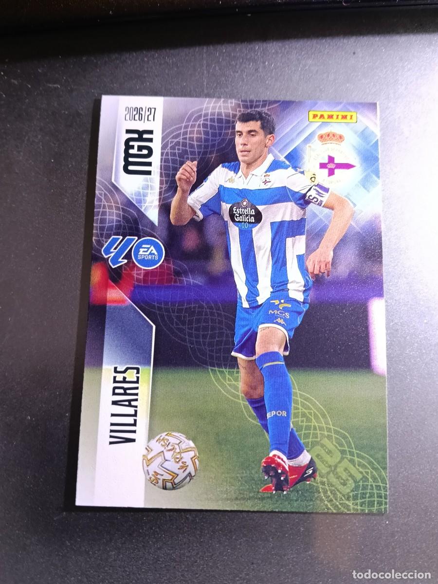 Coleccionismo cromos antiguos: MEGACRACKS VILLARES 136 DEPORTIVO DE LA CORU&Ntilde;A CROMO LIGA 2026 2027 26 27 MGK PANINI