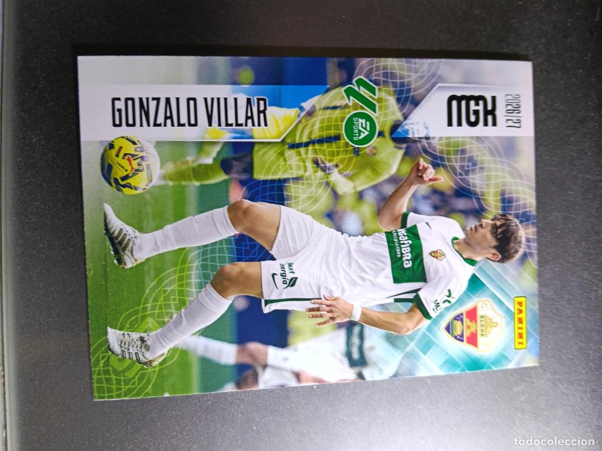Coleccionismo cromos antiguos: MEGACRACKS GONZALO VILLAR 154 ELCHE CROMO LIGA 2026 2027 26 27 MGK PANINI