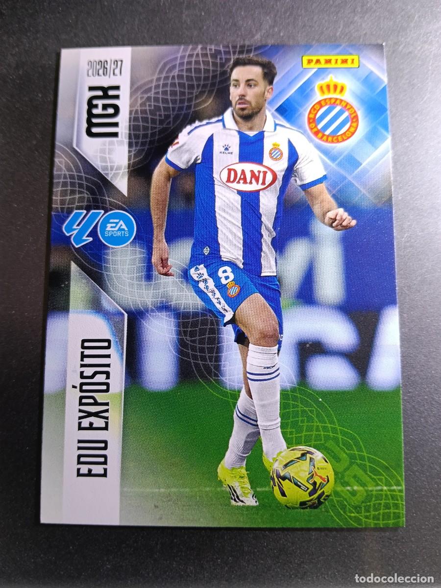 Coleccionismo cromos antiguos: MEGACRACKS EDU EXPOSITO 174 ESPANYOL CROMO LIGA 2026 2027 26 27 MGK PANINI