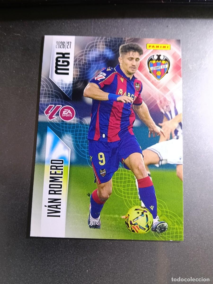 Coleccionismo cromos antiguos: MEGACRACKS IVAN ROMERO 214 LEVANTE CROMO LIGA 2026 2027 26 27 MGK PANINI