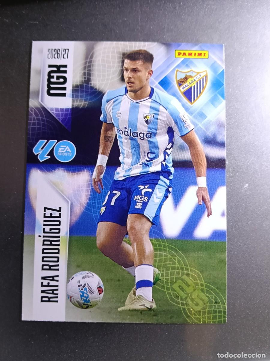 Coleccionismo cromos antiguos: MEGACRACKS RAFA RODR&Iacute;GUEZ 246 MALAGA CROMO LIGA 2026 2027 26 27 MGK PANINI