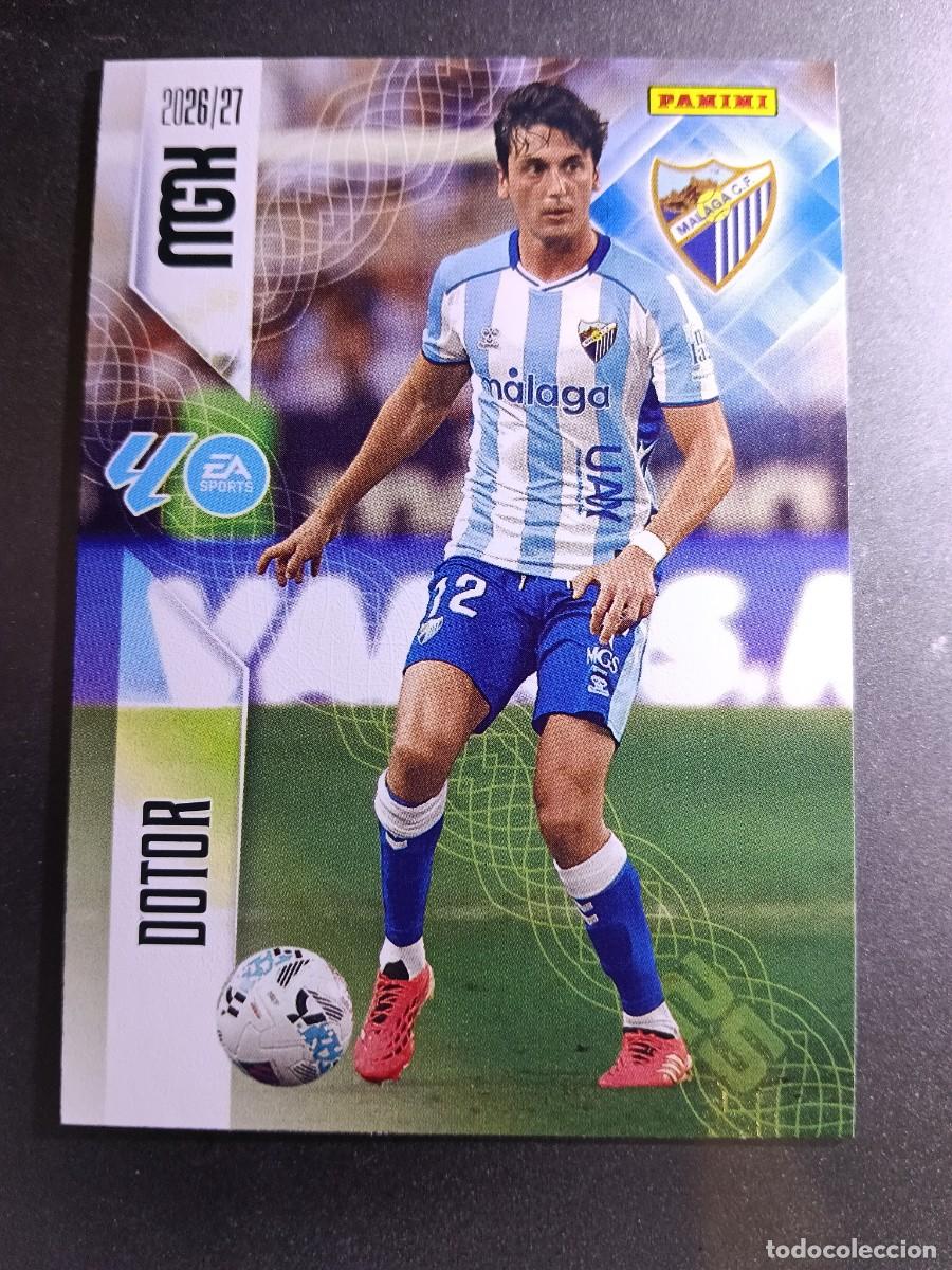 Coleccionismo cromos antiguos: MEGACRACKS DOTOR 247 MALAGA CROMO LIGA 2026 2027 26 27 MGK PANINI