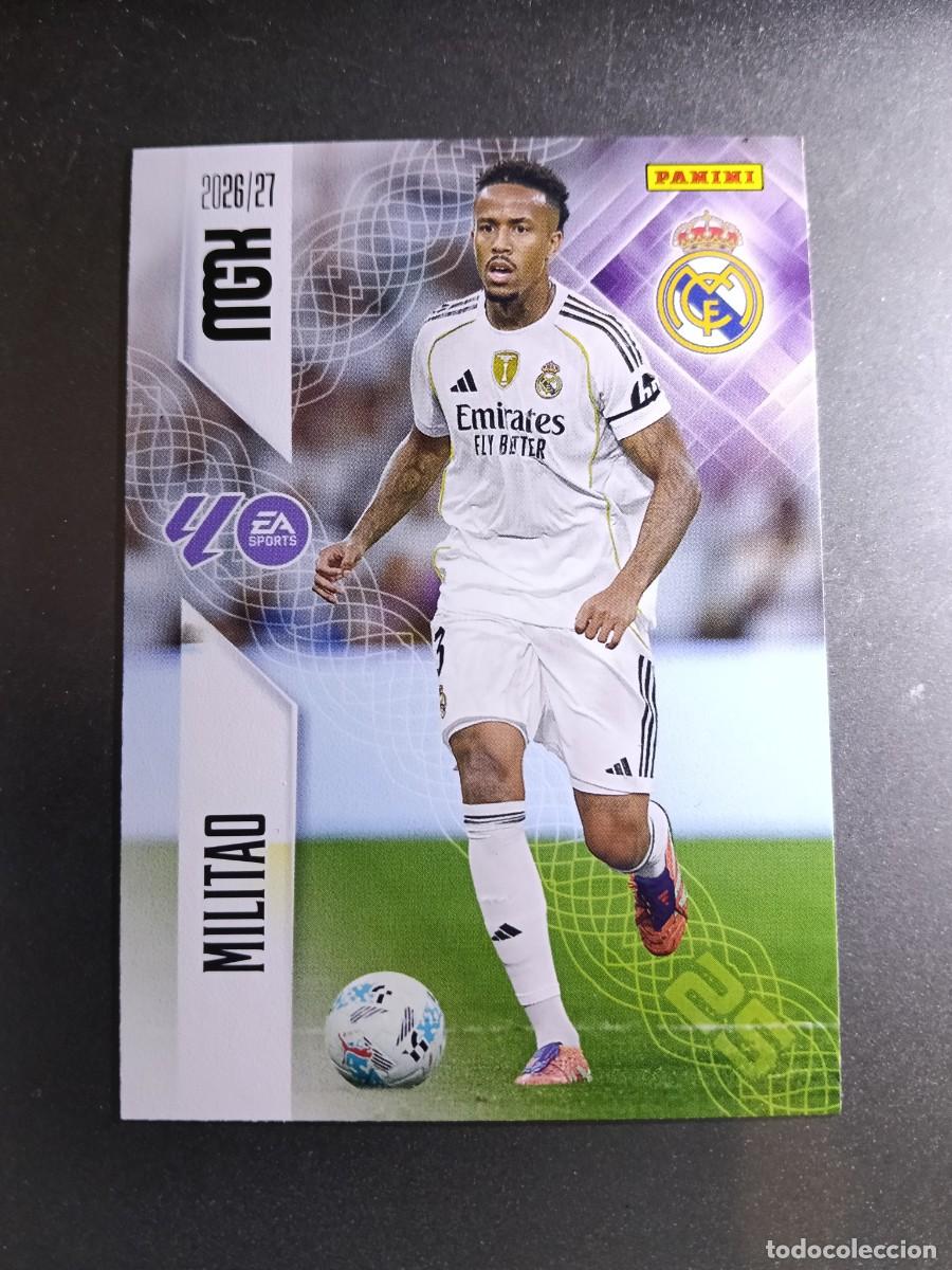 Coleccionismo cromos antiguos: MEGACRACKS MILITAO 221 REAL MADRID CROMO LIGA 2026 2027 26 27 MGK PANINI