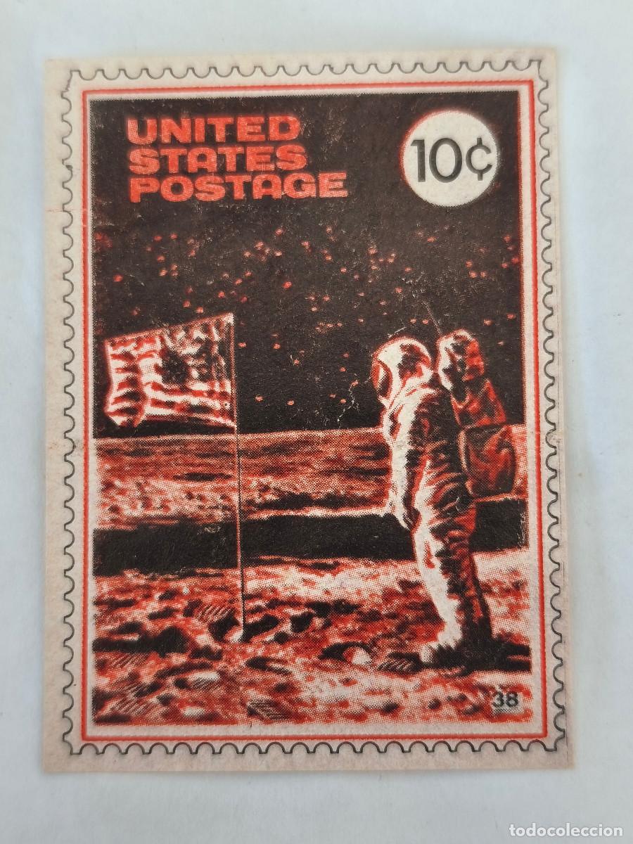 Coleccionismo cromos antiguos: LA GRAN PROEZA - CROMO No 38 - UNITED STATES POSTAGE - Nunca Pegado