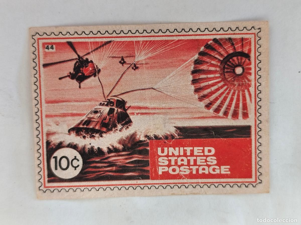 Coleccionismo cromos antiguos: LA GRAN PROEZA - CROMO No 44 - UNITED STATES POSTAGE - Nunca Pegado