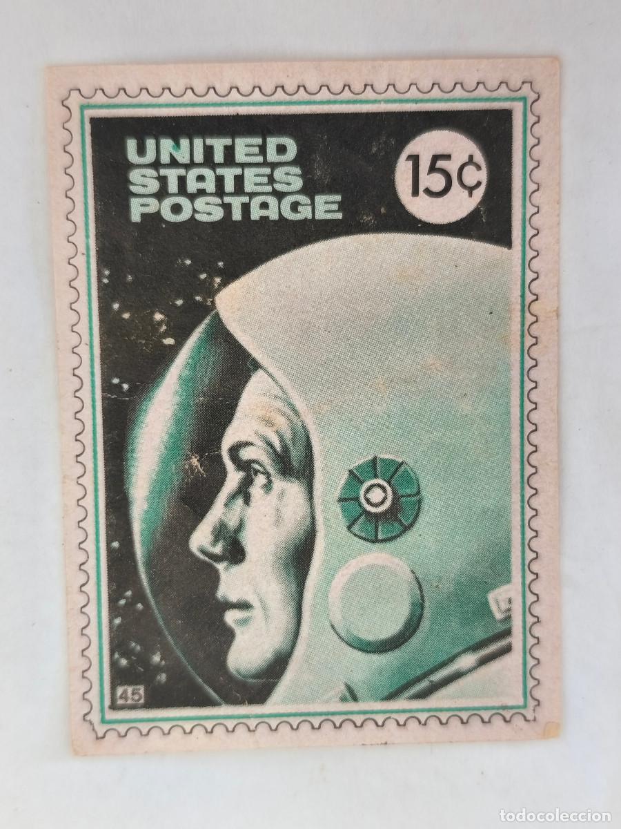 Coleccionismo cromos antiguos: LA GRAN PROEZA - CROMO No 45 - UNITED STATES POSTAGE - Nunca Pegado