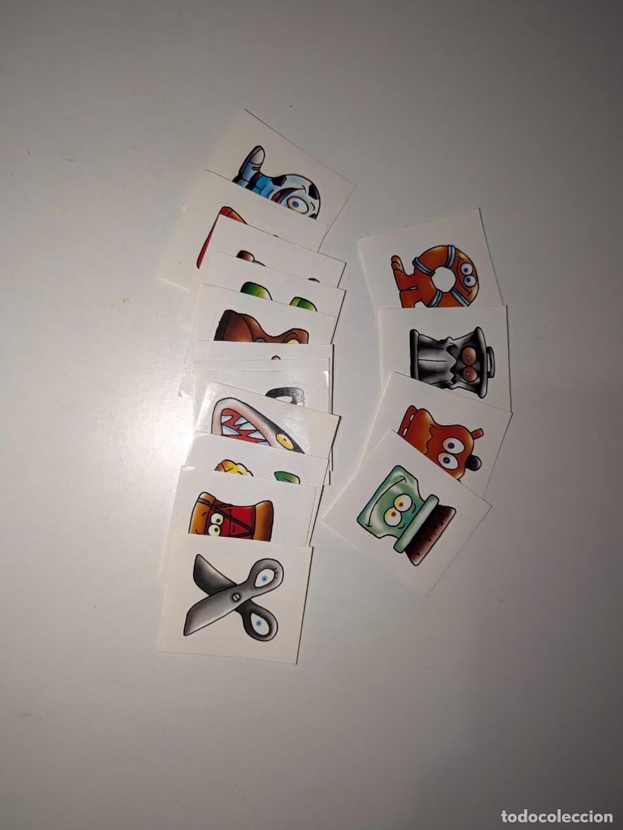 Coleccionismo cromos antiguos: 15 adhesivos gogos 1 edicion