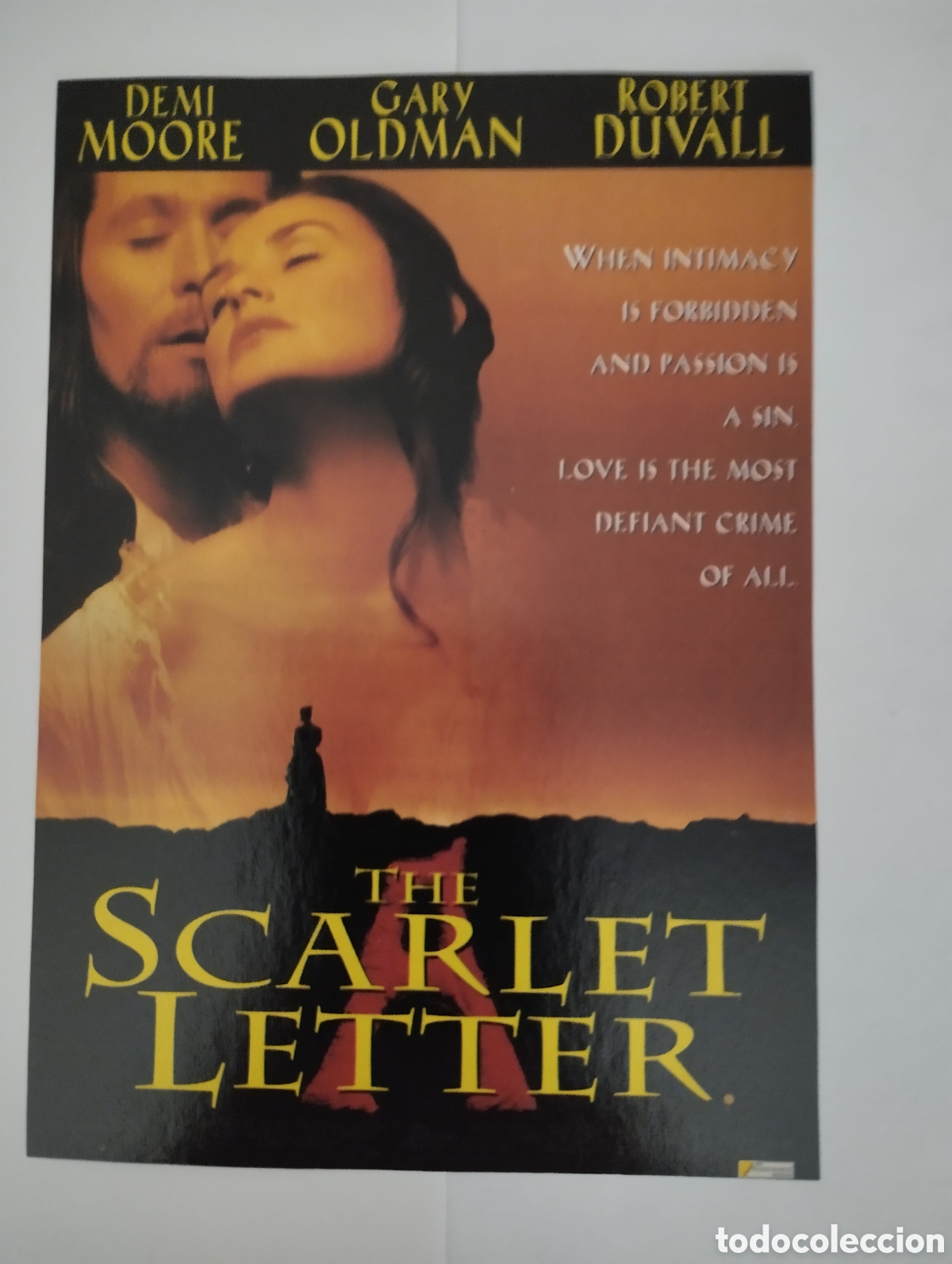 Sammeln alte Sammelbilder: Minificha N1269 La Letra Escarlata - V.O.