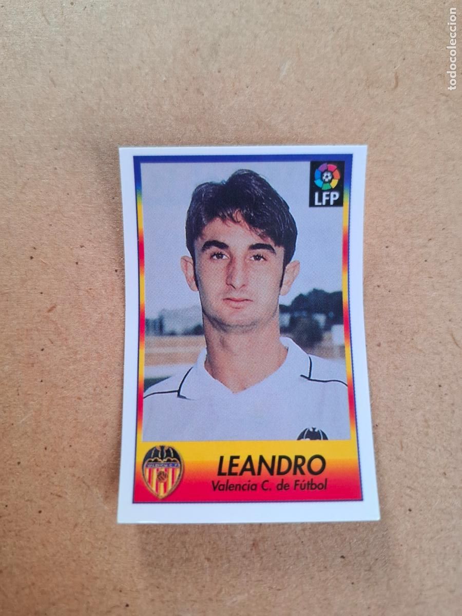 Colecionismo Cromos antigos: BOLLYCAO 96 97 1996 1997 - 314 LEANDRO - VALENCIA CF ( TRASERA TE PRESENTA F&Uacute;TBOL ) NUNCA PEGADO