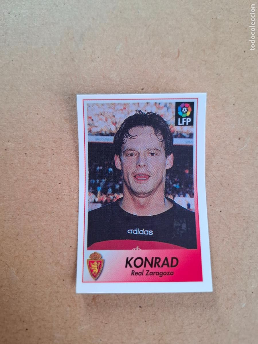 Collezionismo Figurine antiche: BOLLYCAO 96 97 1996 1997 - 315 KONRAD - REAL ZARAGOZA ( TRASERA TE PRESENTA F&Uacute;TBOL ) NUNCA PEGADO