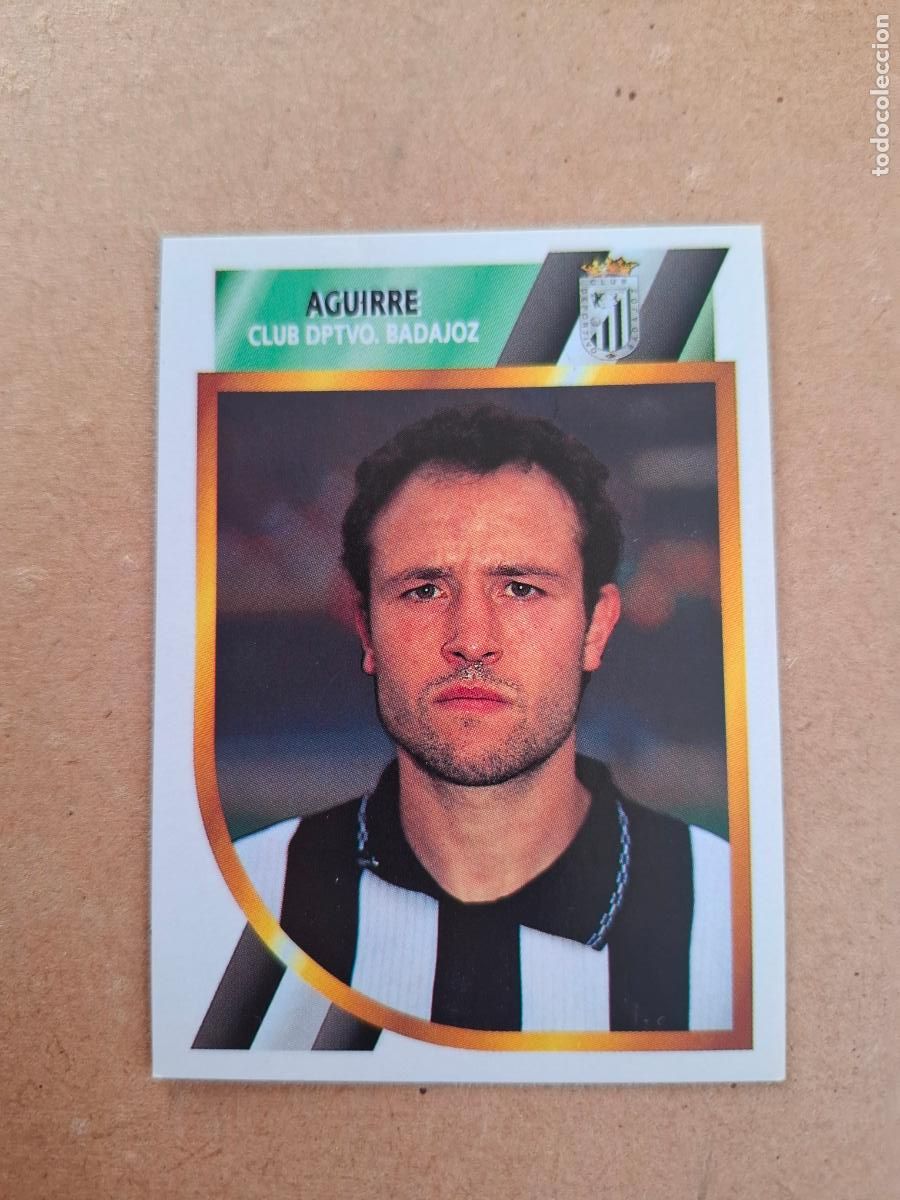 Sammeln alte Sammelbilder: ESTE 94 95 1994 1995 2&ordf; DIVISI&Oacute;N - AGUIRRE - C.D. BADAJOZ ( NUNCA PEGADO )