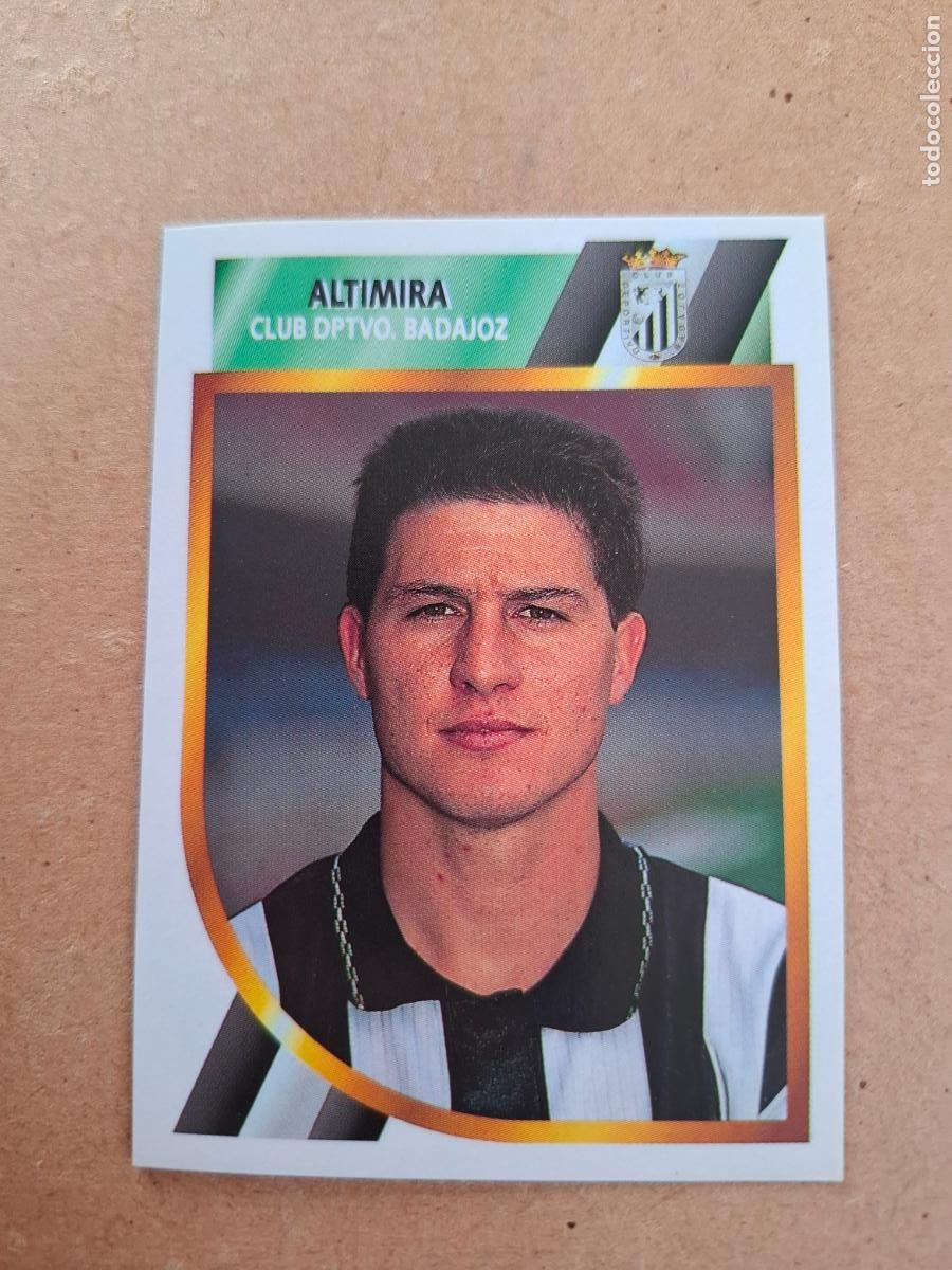 Coleccionismo cromos antiguos: ESTE 94 95 1994 1995 2&ordf; DIVISI&Oacute;N - ALTIMIRA - C.D. BADAJOZ ( NUNCA PEGADO )