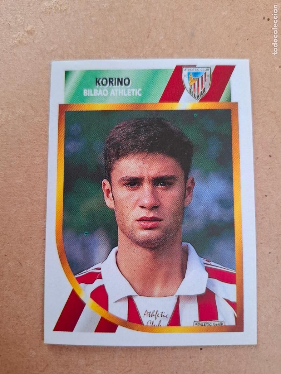 Coleccionismo cromos antiguos: ESTE 94 95 1994 1995 2&ordf; DIVISI&Oacute;N - KORINO - BILBAO ATHLETIC ( NUNCA PEGADO )