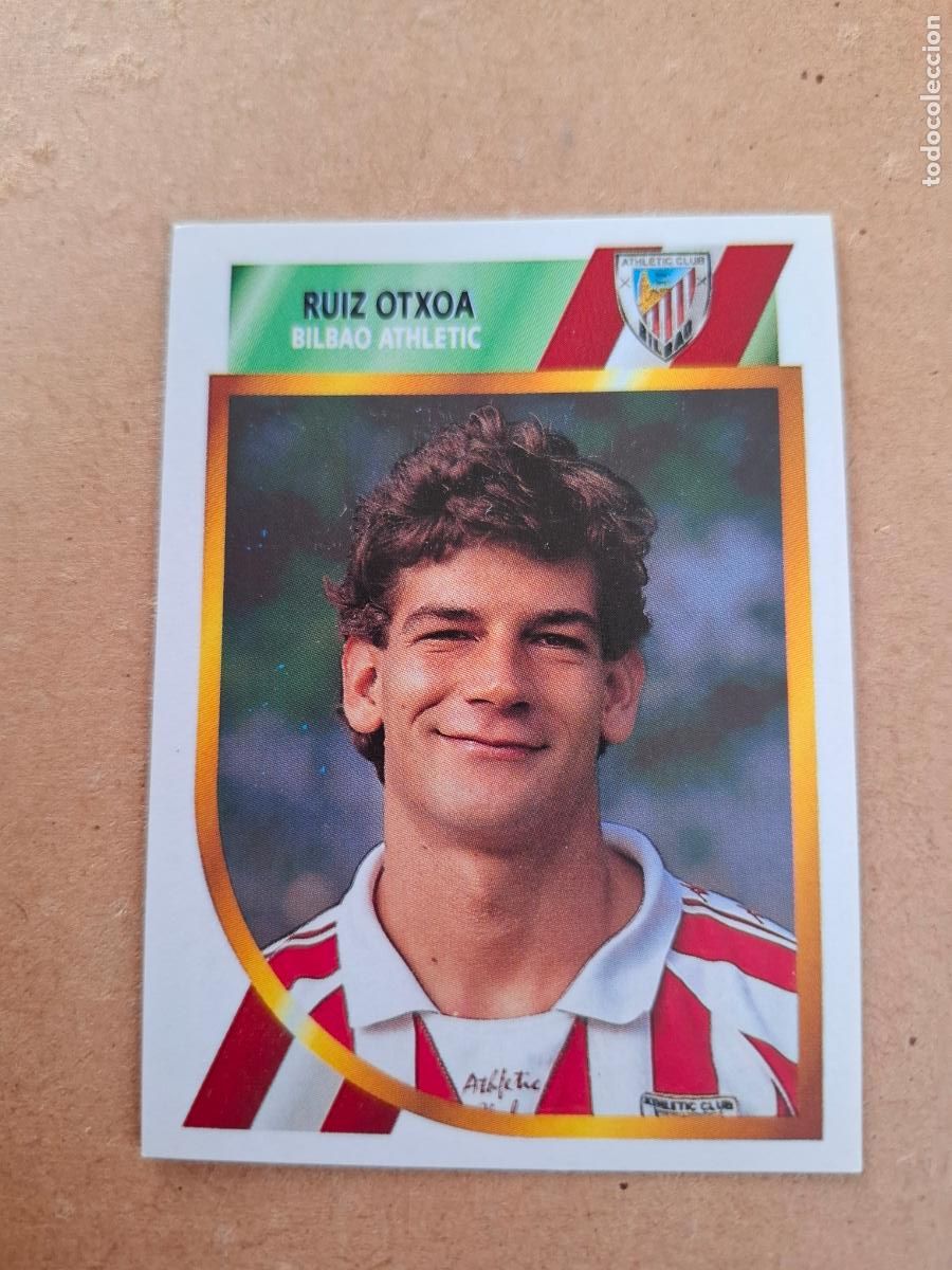 Coleccionismo cromos antiguos: ESTE 94 95 1994 1995 2&ordf; DIVISI&Oacute;N - RUIZ OTXOA - BILBAO ATHLETIC ( NUNCA PEGADO )