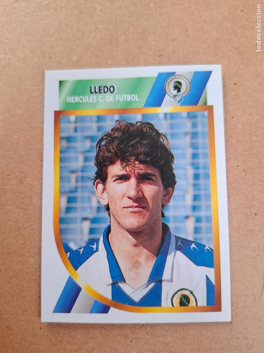 Collectionnisme Cartes &agrave; collectionner anciennes: ESTE 94 95 1994 1995 2&ordf; DIVISI&Oacute;N - LLED&Oacute; - H&Eacute;RCULES CF ( NUNCA PEGADO )