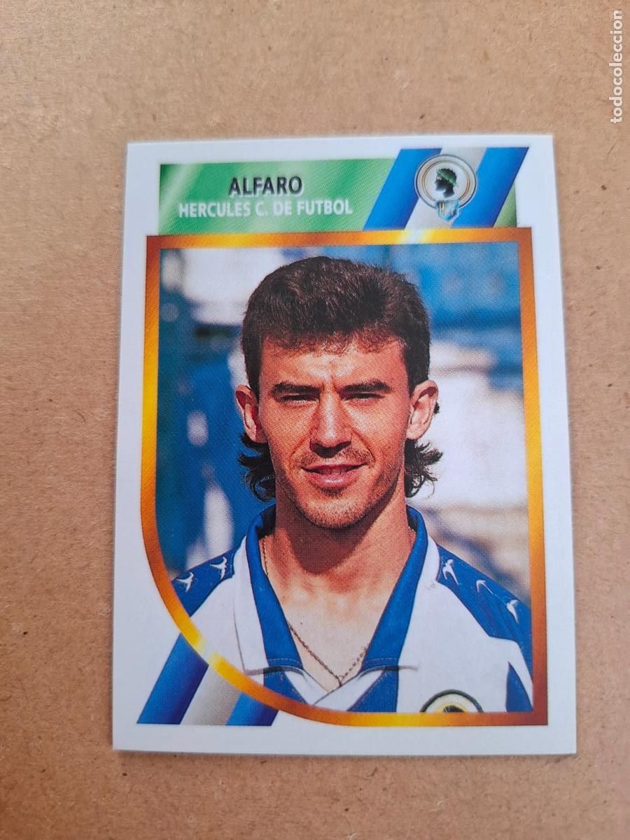 Coleccionismo cromos antiguos: ESTE 94 95 1994 1995 2&ordf; DIVISI&Oacute;N - ALFARO - H&Eacute;RCULES CF ( NUNCA PEGADO )