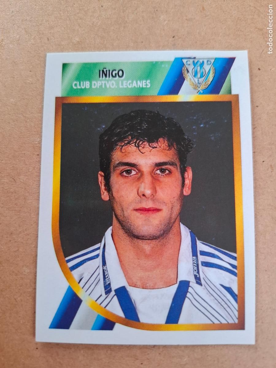 Coleccionismo cromos antiguos: ESTE 94 95 1994 1995 2&ordf; DIVISI&Oacute;N - I&Ntilde;IGO - C.D. LEGAN&Eacute;S ( NUNCA PEGADO )
