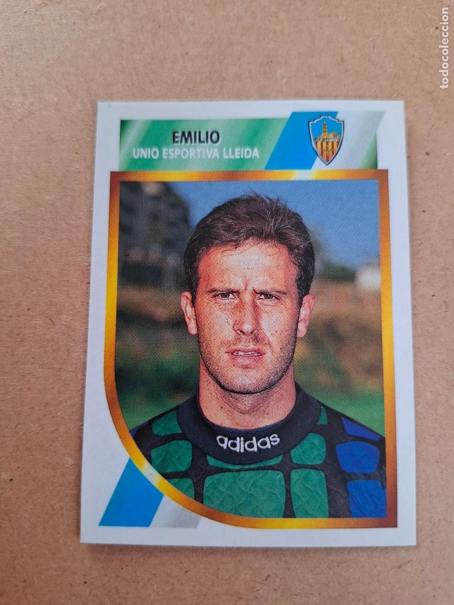 Coleccionismo cromos antiguos: ESTE 94 95 1994 1995 2&ordf; DIVISI&Oacute;N - EMILIO - U.E. LLEIDA ( NUNCA PEGADO )
