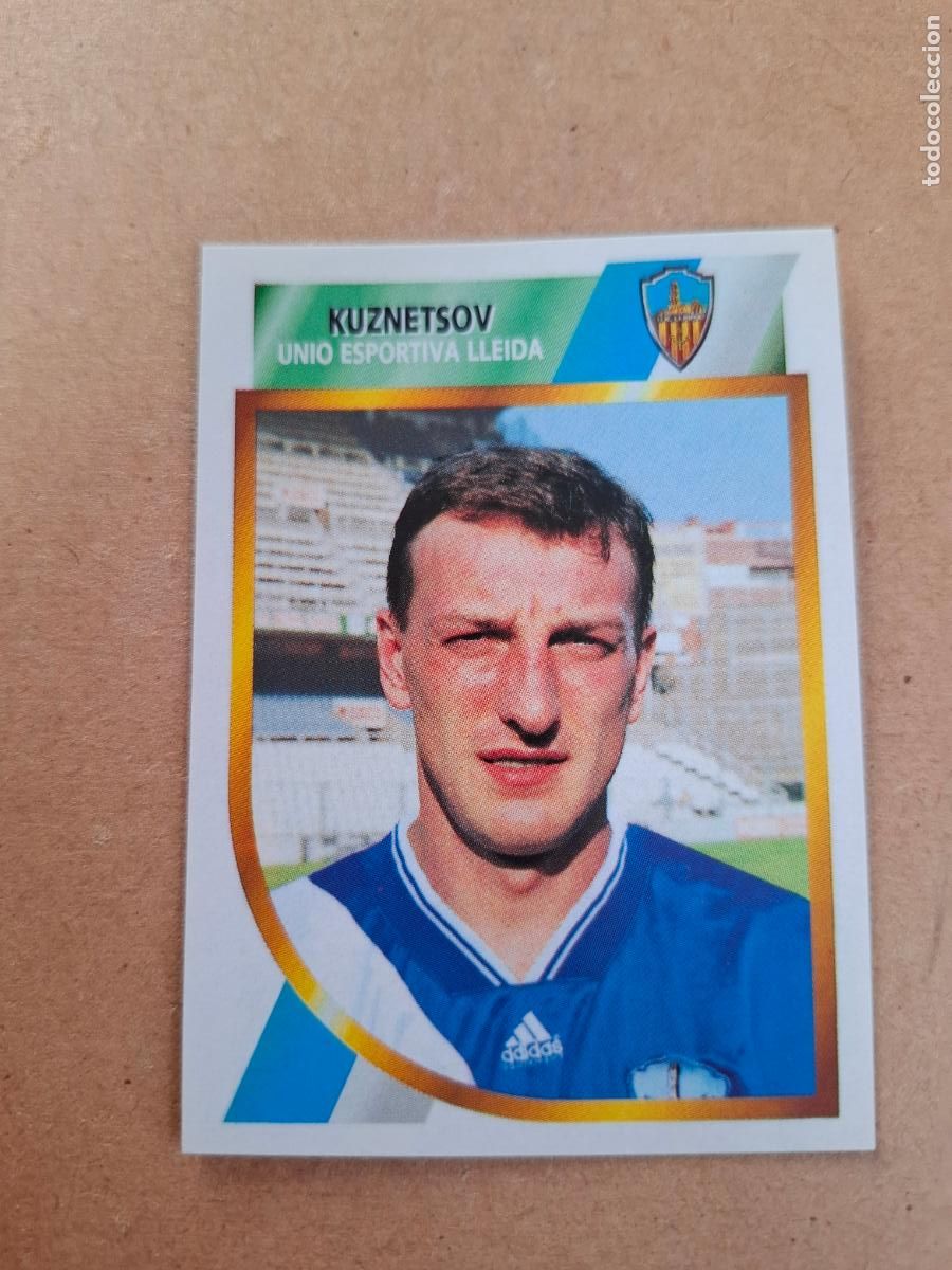 Coleccionismo cromos antiguos: ESTE 94 95 1994 1995 2&ordf; DIVISI&Oacute;N - KUZNETSOV - U.E. LLEIDA ( NUNCA PEGADO )