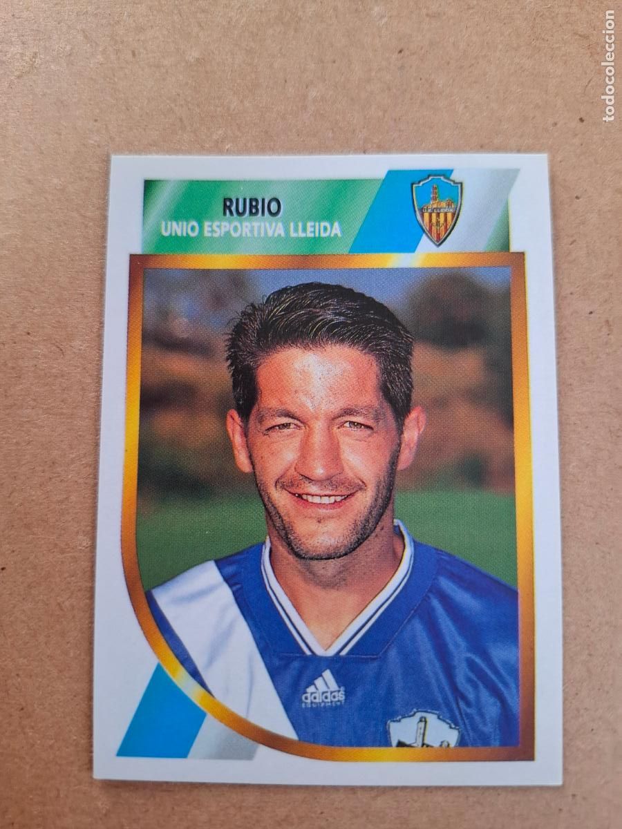 Coleccionismo cromos antiguos: ESTE 94 95 1994 1995 2&ordf; DIVISI&Oacute;N - RUBIO - U.E. LLEIDA ( NUNCA PEGADO )