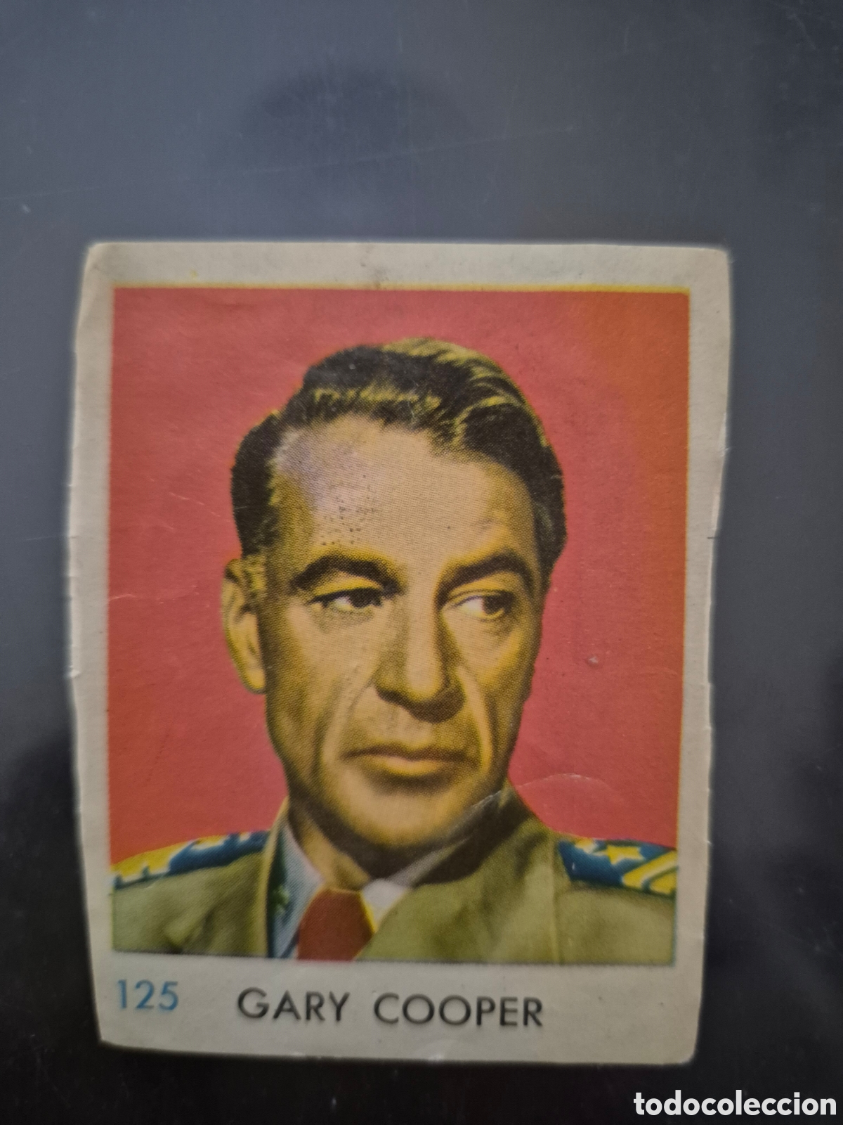 Coleccionismo cromos antiguos: GARY COOPER N 125 GALLETAS LA PALMA SIN PEGAR