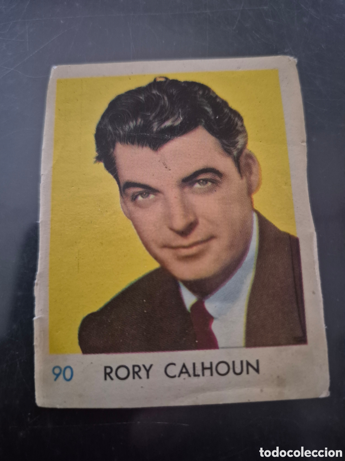 Coleccionismo cromos antiguos: RORY CALHOUN 90 GALLETAS LA PALMA SIN PEGAR