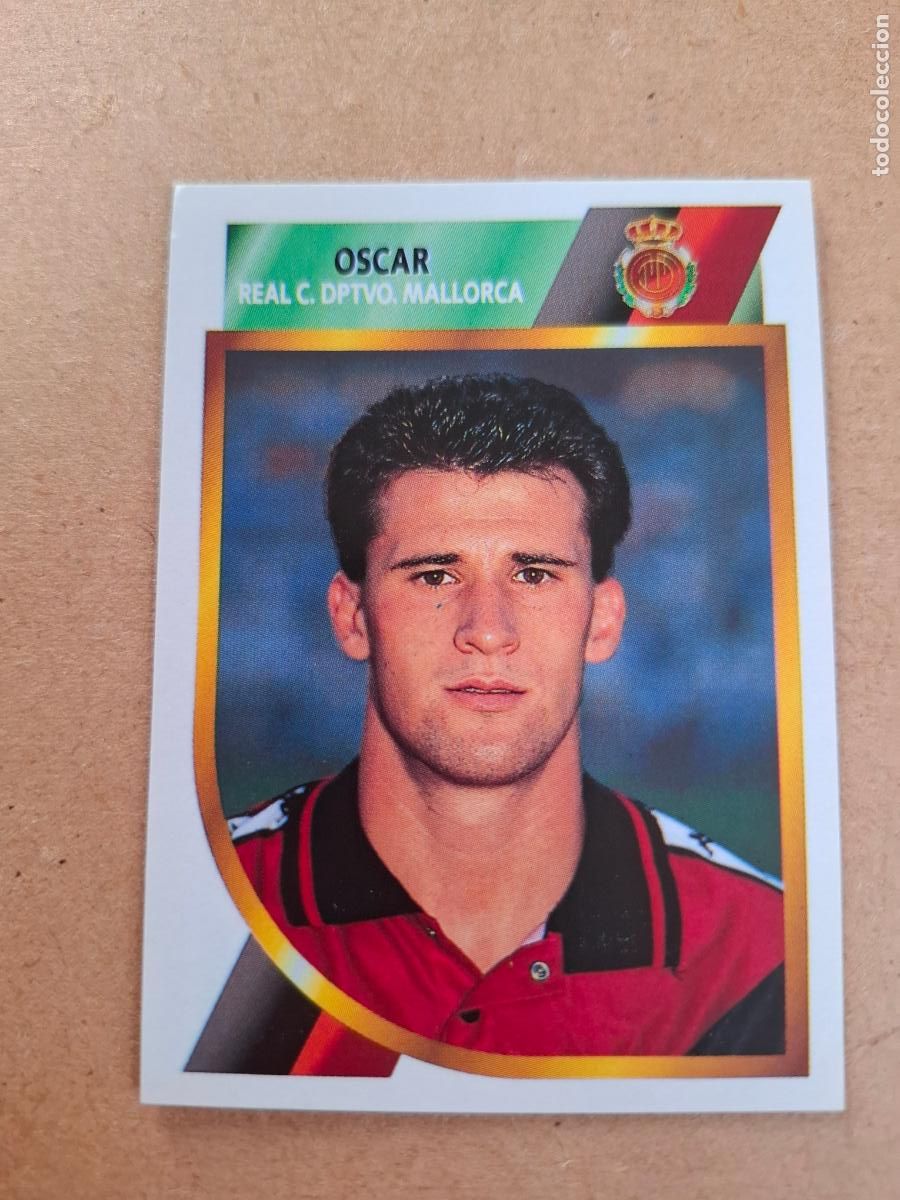 Collectionnisme Cartes &agrave; collectionner anciennes: ESTE 94 95 1994 1995 2&ordf; DIVISI&Oacute;N - OSCAR - RCD. MALLORCA ( NUNCA PEGADO )