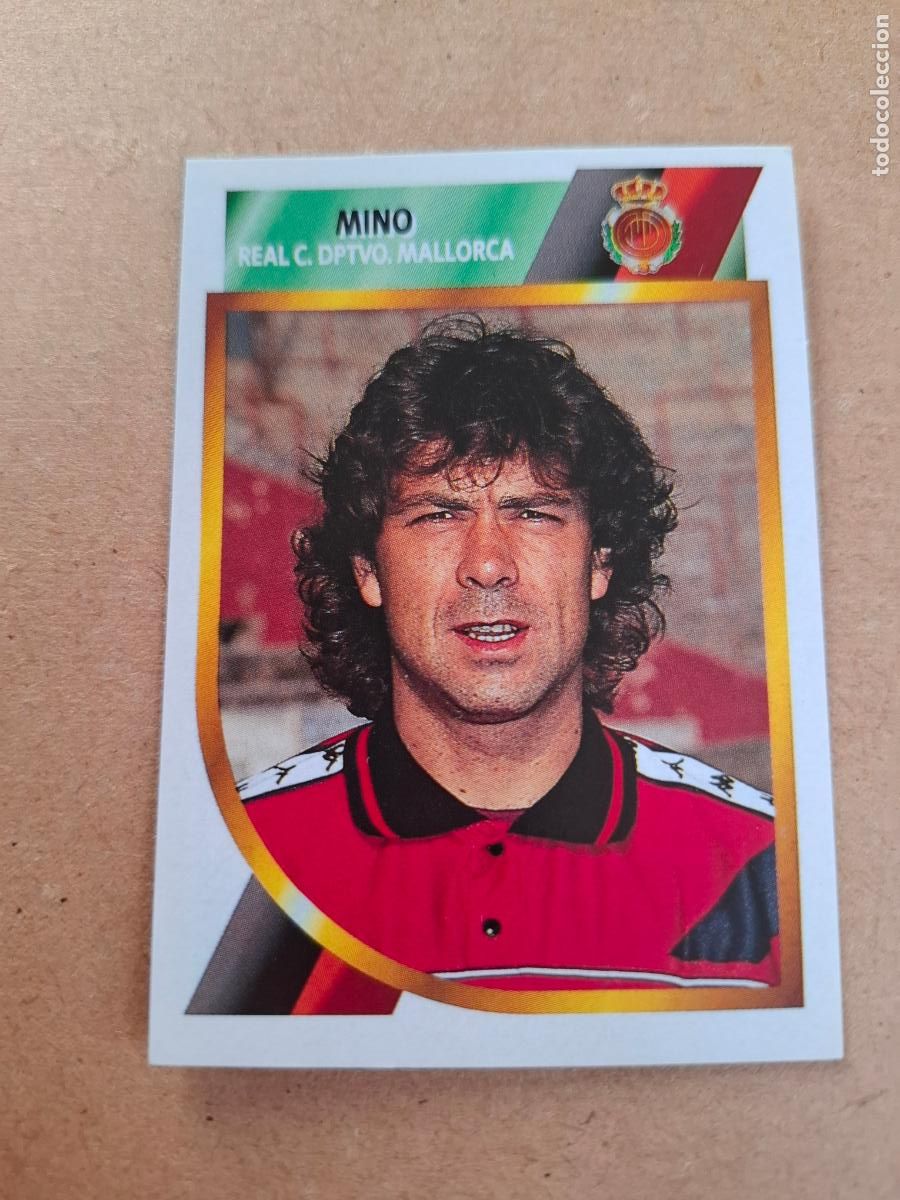 Collectionnisme Cartes &agrave; collectionner anciennes: ESTE 94 95 1994 1995 2&ordf; DIVISI&Oacute;N - MINO - RCD. MALLORCA ( NUNCA PEGADO )