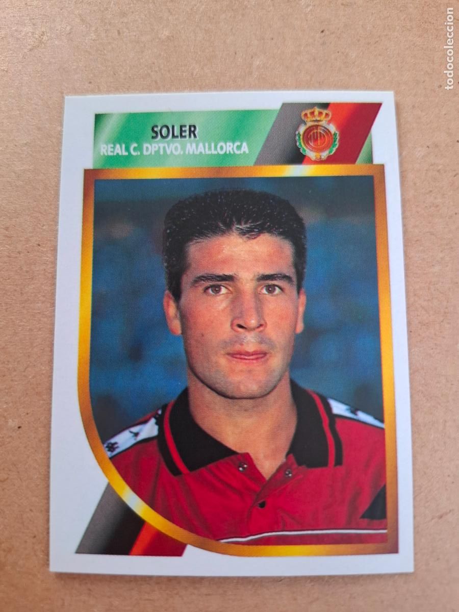 Collectionnisme Cartes &agrave; collectionner anciennes: ESTE 94 95 1994 1995 2&ordf; DIVISI&Oacute;N - SOLER - RCD. MALLORCA ( NUNCA PEGADO )