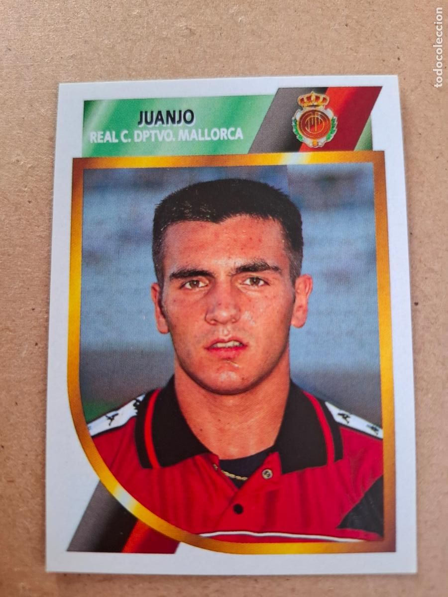 Collectionnisme Cartes &agrave; collectionner anciennes: ESTE 94 95 1994 1995 2&ordf; DIVISI&Oacute;N - JUANJO - RCD. MALLORCA ( NUNCA PEGADO )