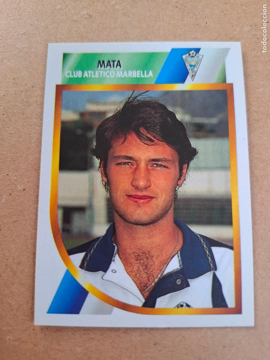 Sammeln alte Sammelbilder: ESTE 94 95 1994 1995 2&ordf; DIVISI&Oacute;N - MATA - C. AT. MARBELLA ( NUNCA PEGADO )