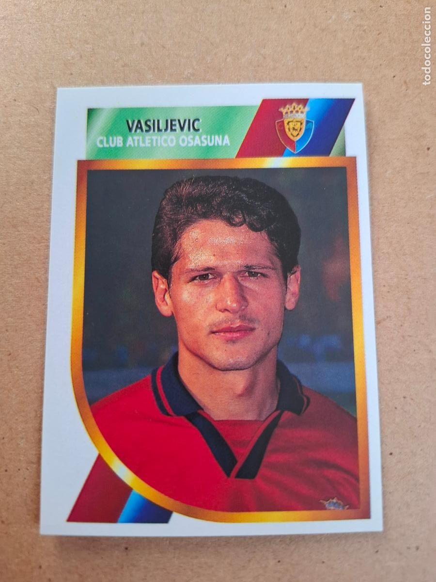 Coleccionismo cromos antiguos: ESTE 94 95 1994 1995 2&ordf; DIVISI&Oacute;N - VASILJEVIC - AT. OSASUNA ( NUNCA PEGADO )