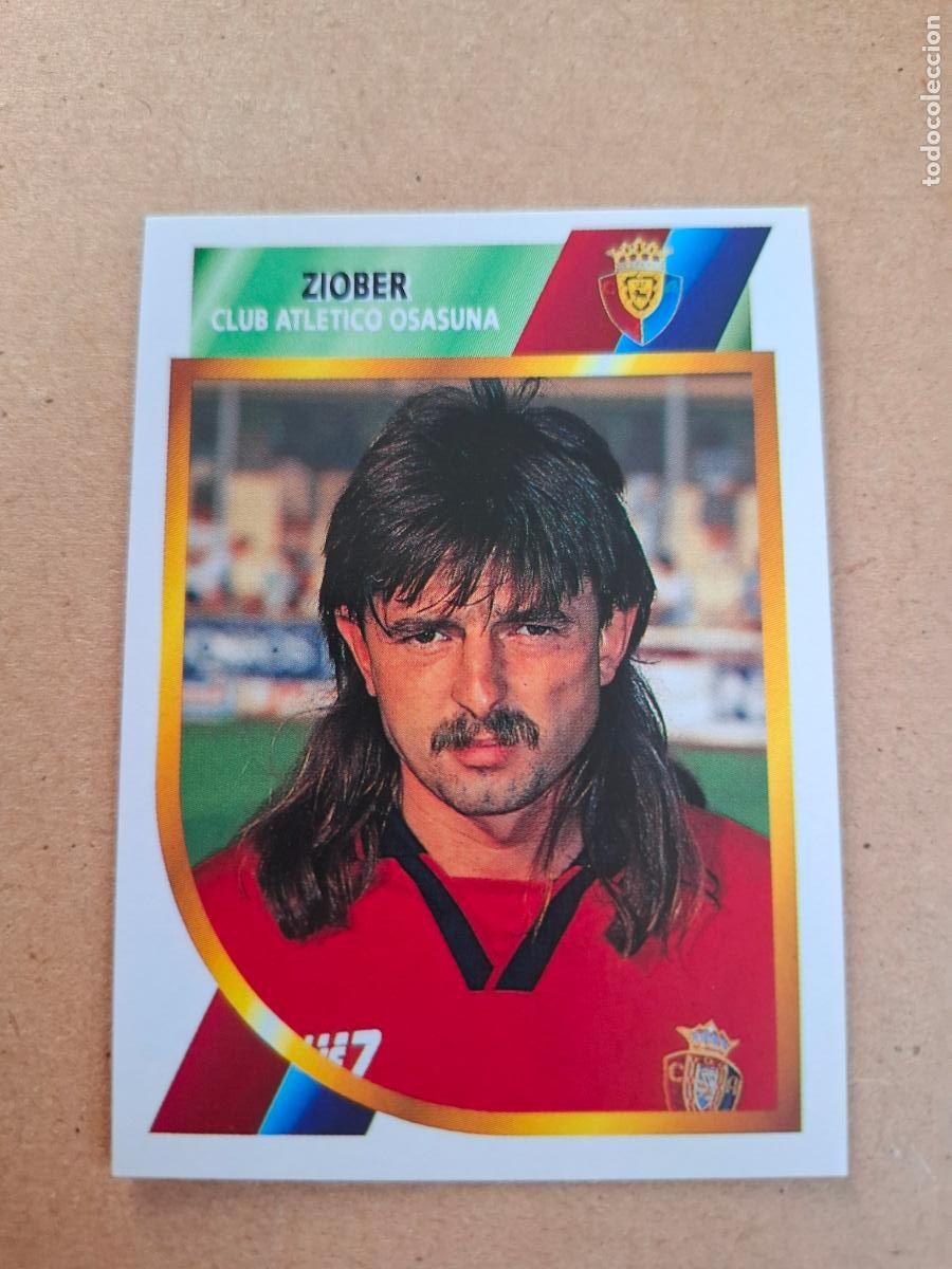 Coleccionismo cromos antiguos: ESTE 94 95 1994 1995 2&ordf; DIVISI&Oacute;N - ZIOBER - AT. OSASUNA ( NUNCA PEGADO )