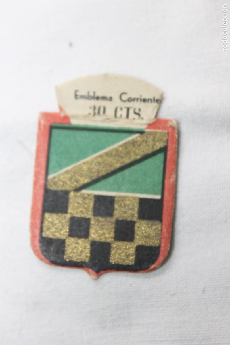 Sammeln alte Sammelbilder: EMBLEMA AUXILIO SOCIAL APELLIDO PAEZ N&ordm; 22