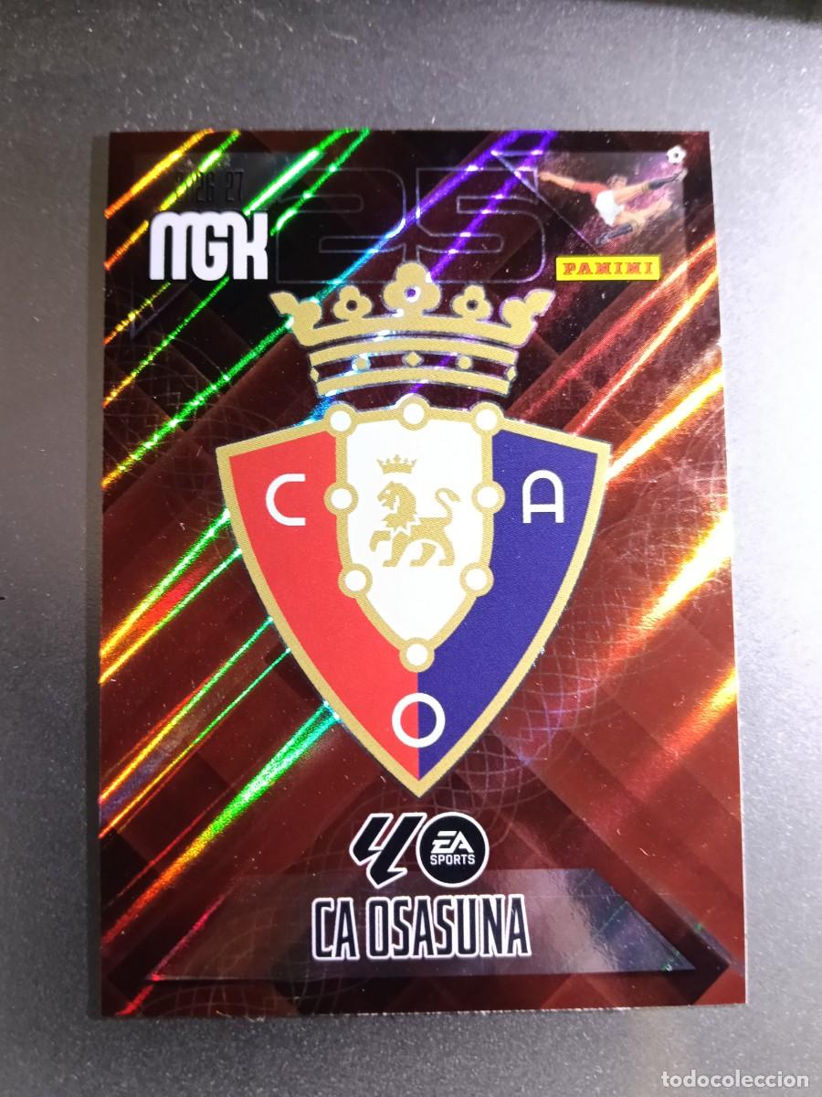 Sammeln alte Sammelbilder: MEGACRACKS ESCUDO OSASUNA 253 CROMO LIGA 2026 2027 26 27 MGK PANINI
