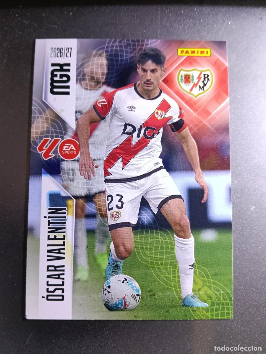 Collectionnisme Cartes &agrave; collectionner anciennes: MEGACRACKS OSCAR VALENTIN 300 RAYO VALLECANO CROMO LIGA 2026 2027 26 27 MGK PANINI